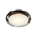 Elegante plafondlamp met kristalrand